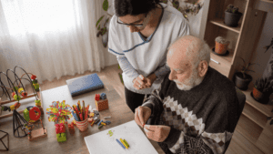 therapy for Alzheimer's patient